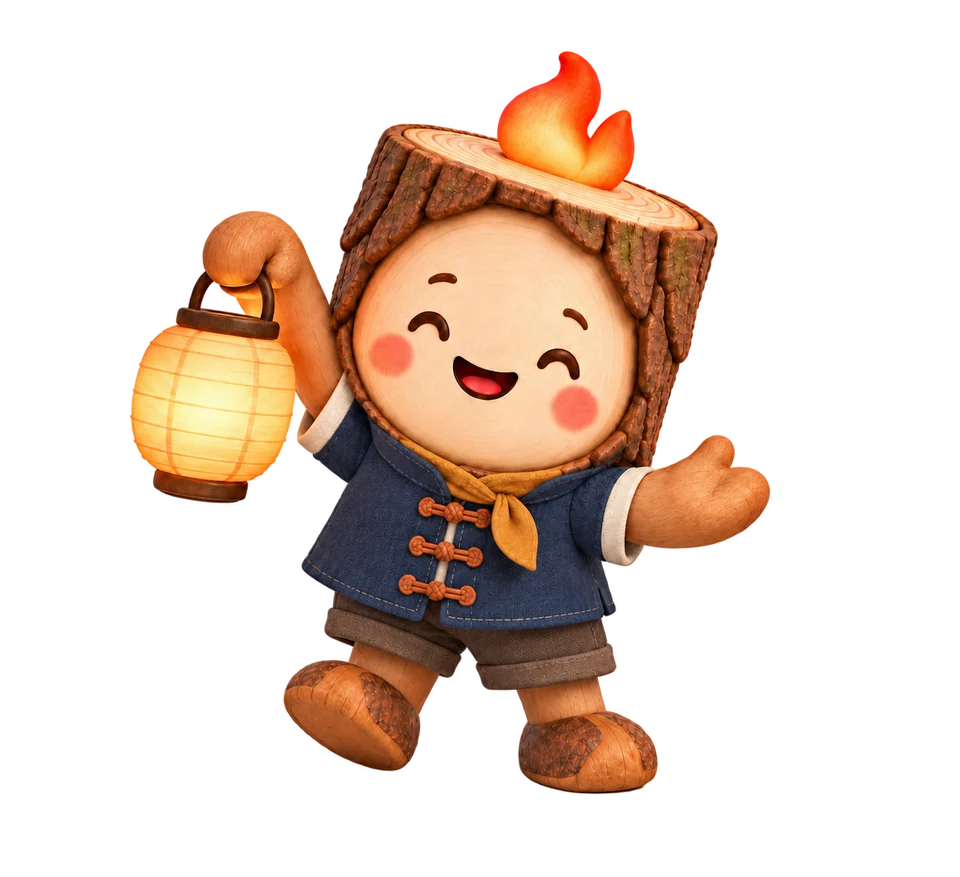 阿柴提灯送客服装与动作